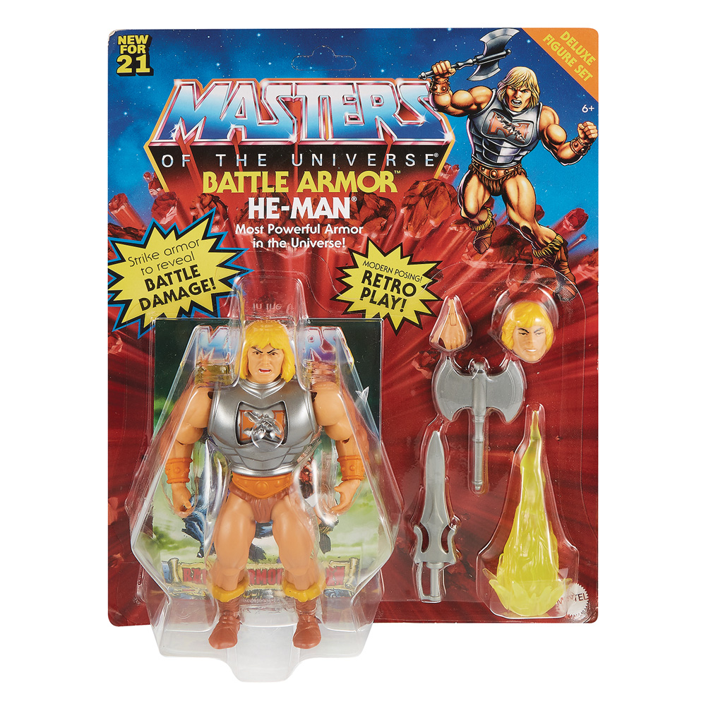 Masters Of The Universe Origins Deluxe He Man Action