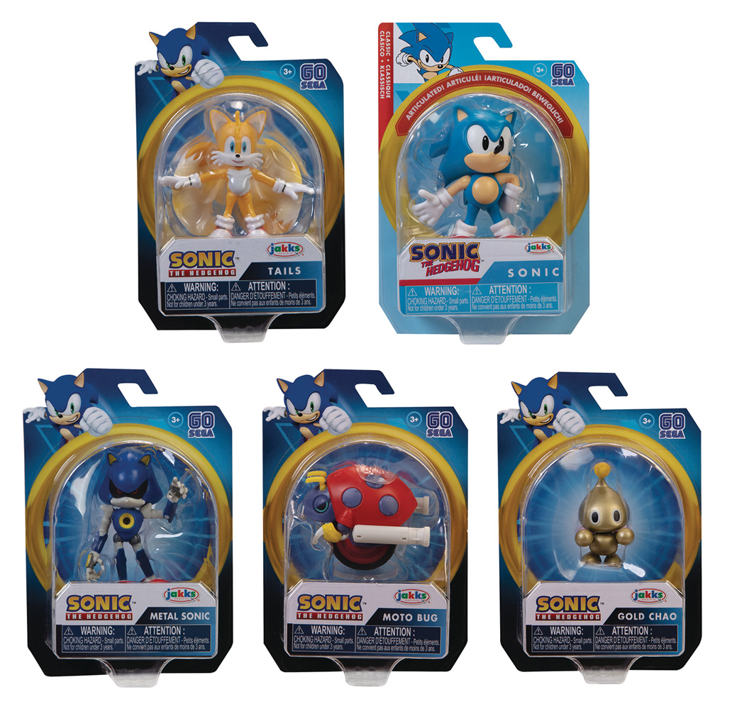 Boneco Tomy Sonic 3 Inch Fig. 2-pack Assort