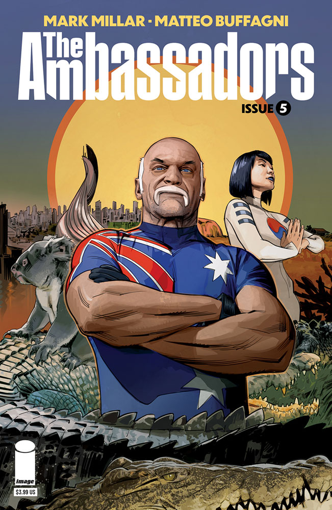 Image: Ambassadors #5 (cover A - Buffagni) - Image Comics