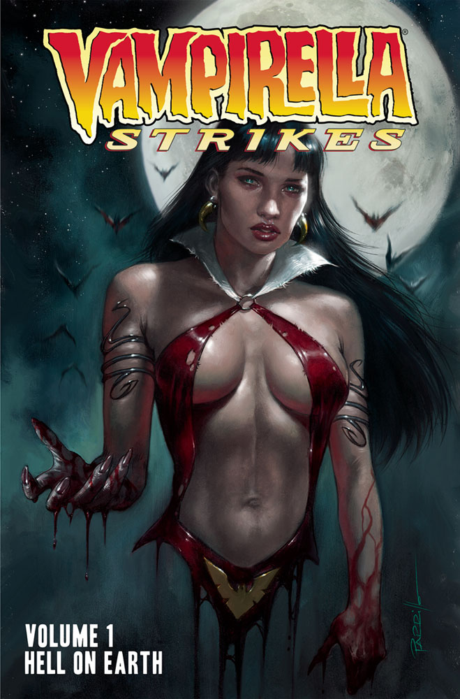 Image: Vampirella: Strikes Vol. 01 - Hell on Earth SC  - Dynamite