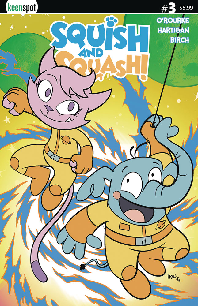 Image: Squish & Squash #3 (cover B - Franco) - Keenspot Entertainment