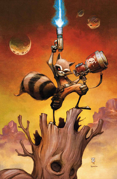 Image: Rocket Raccon #1 Poster  - Marvel Comics