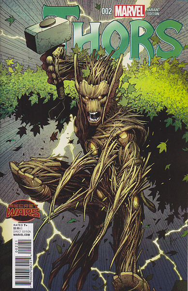 Image: Thors #2 (variant cover - Keown) - Marvel Comics