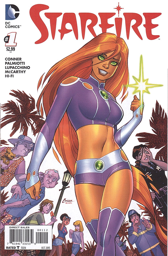 Image: Starfire #1 (variant 2nd printing)  [2015] - DC Comics