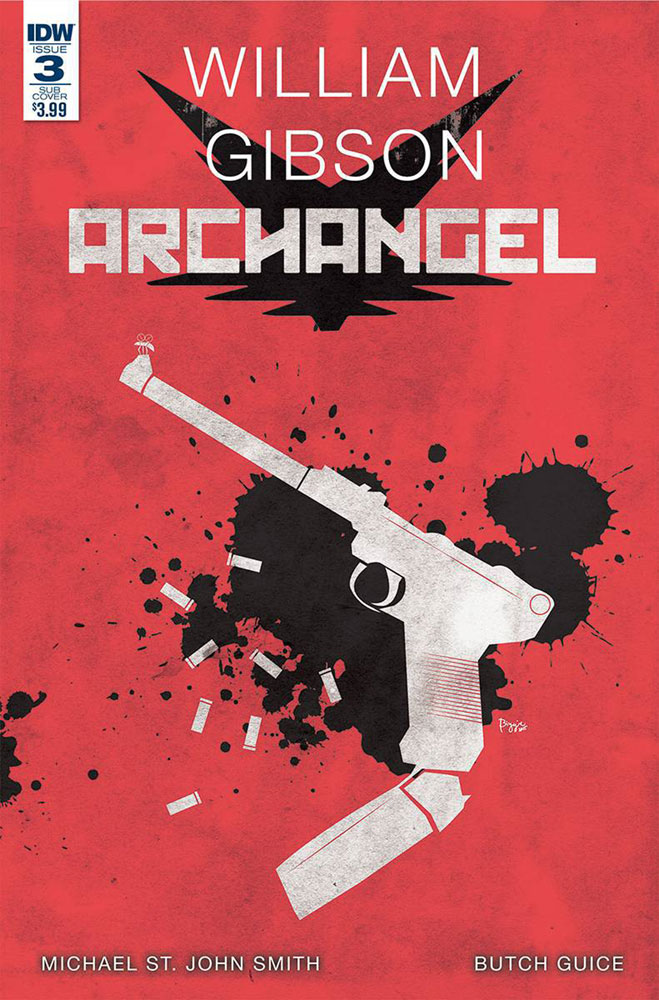 Image: Archangel #3 (subscription cover - James Biggie) - IDW Publishing - Creator Visions