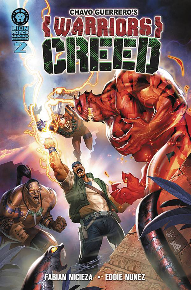 Image: Chavo Guerrero's Warrior's Creed #2 (Spanish) - Lion Forge