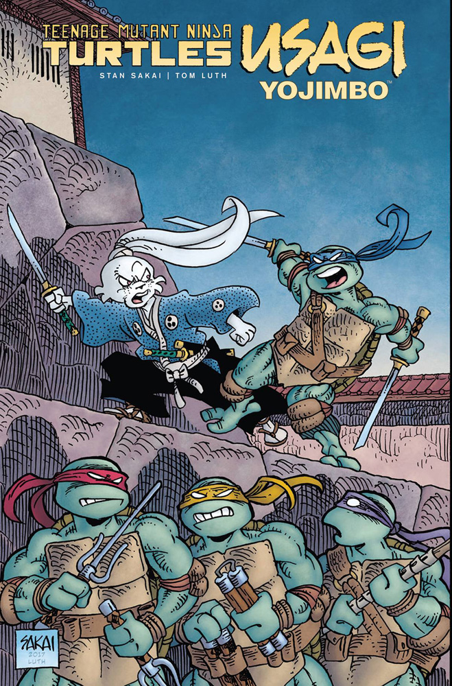 Image: Teenage Mutant Ninja Turtles / Usagi Yojimbo HC  - IDW Publishing
