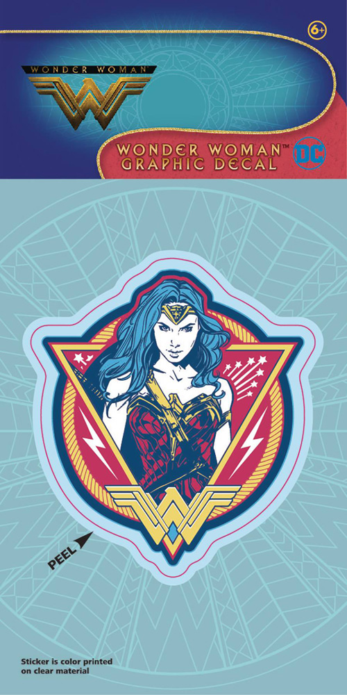 Image: Wonder Woman Movie Decal: Color Patch  - Elephant Gun, LLC