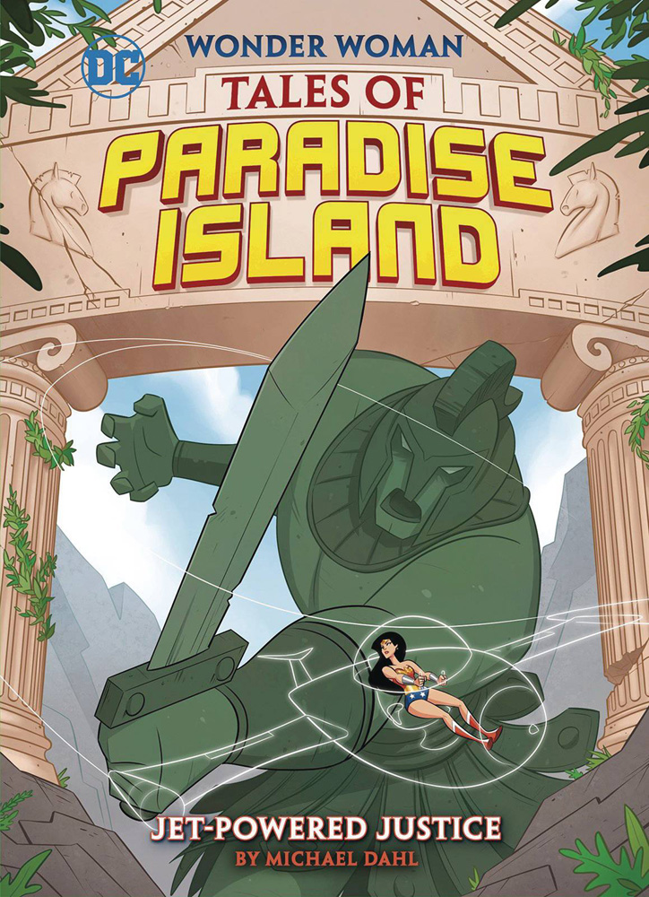 Image: Wonder Woman: Tales of Paradise Island - Jet Powered Justice SC  - Capstone Press