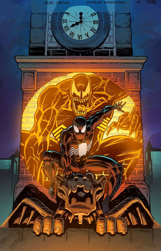 Image: Symbiote Spider-Man #4 (incentive cover - Saviuk)  [2019] - Marvel Comics