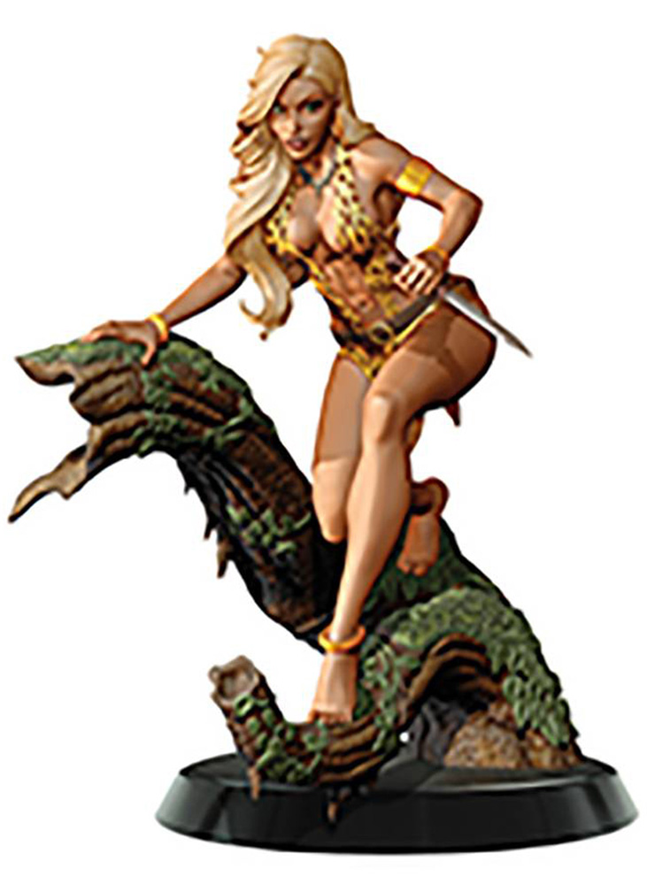 Image: Women of Dynamite Statue: Sheena, Queen of the Jungle  (Campbell) - Dynamite