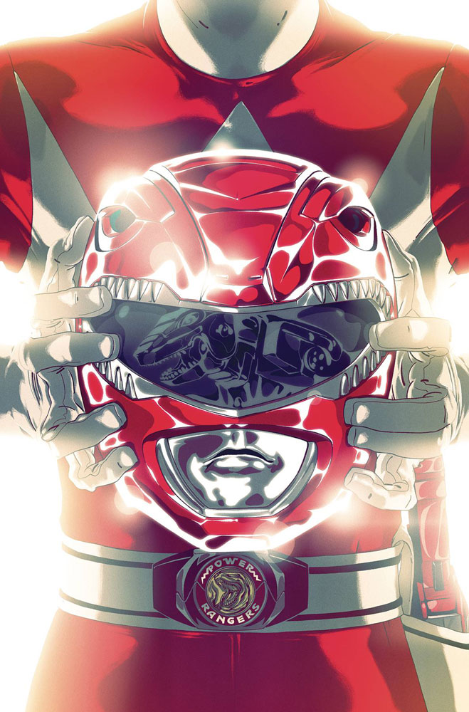 Mighty Morphin Power Rangers #41 (variant Foil cover - Montes ...