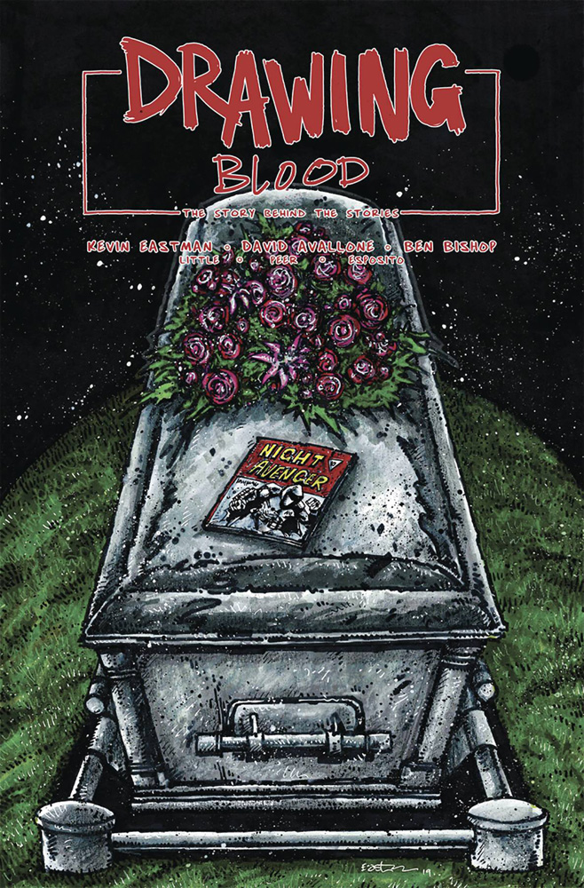 Image: Drawing Blood #3 (cover B - Eastman) - Kevin Eastman Studios