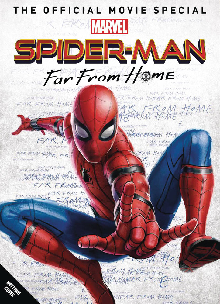 Image: Spider-Man: Far from Home Official Movie Special  (newstand cover) - Titan Comics