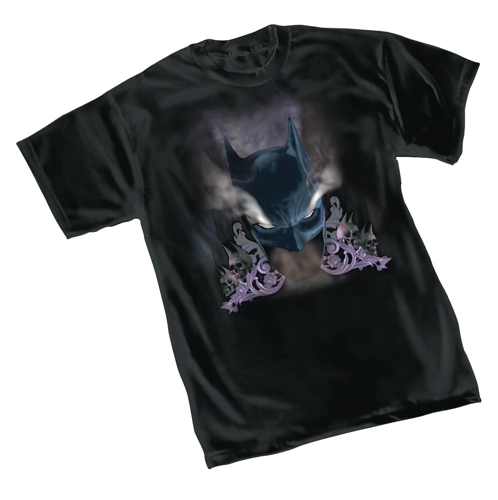 Image: DC Heroes T-Shirt: Batman Smokin  (L) - Graphitti Designs