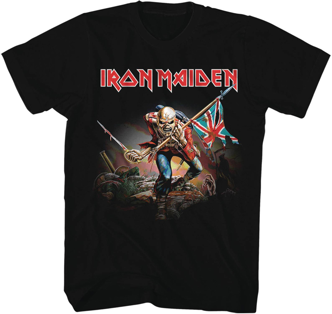 Image: Iron Maiden T-Shirt: The Trooper  (S) - H3 Sportgear