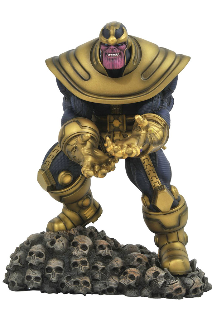 Image: Marvel Gallery PVC Diorama: Thanos  - Diamond Select Toys LLC