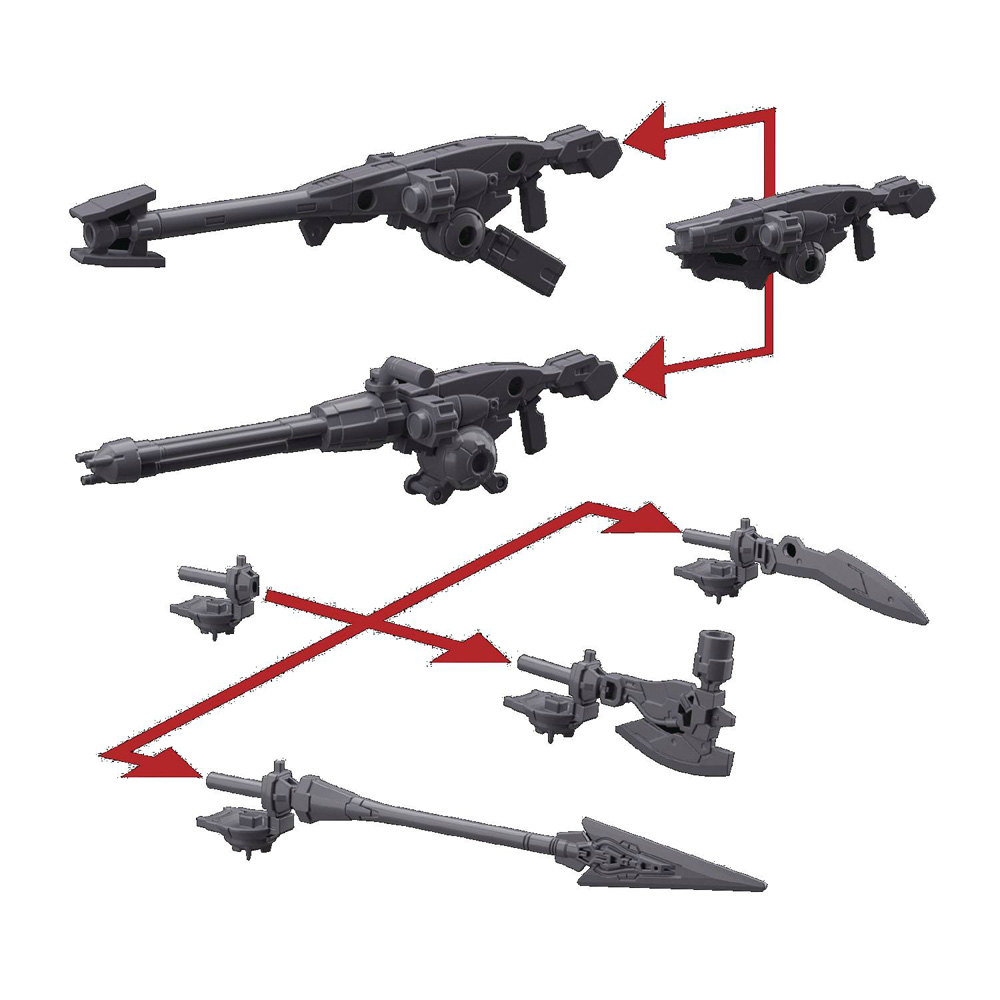 Image: 30 Minute Mission Optional Portanova Weapon Set 01  - Bandai Hobby