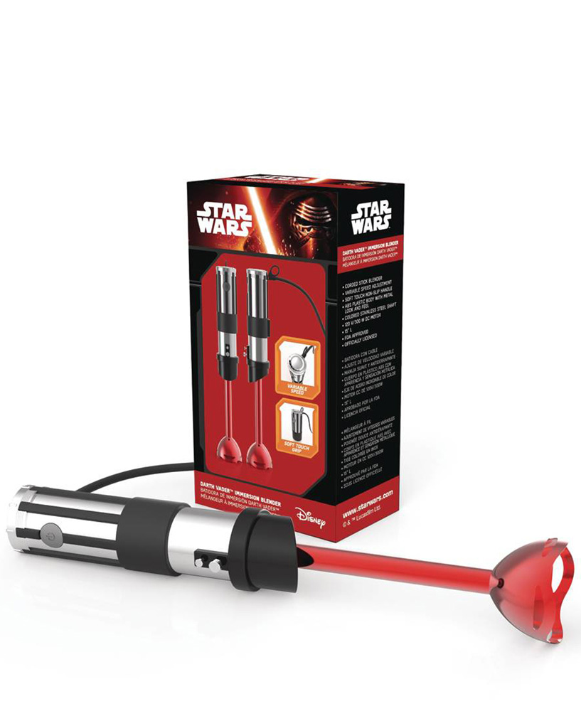 Image: Star Wars Hand Blender: Darth Vader Light Saber  - Uncanny Brands LLC
