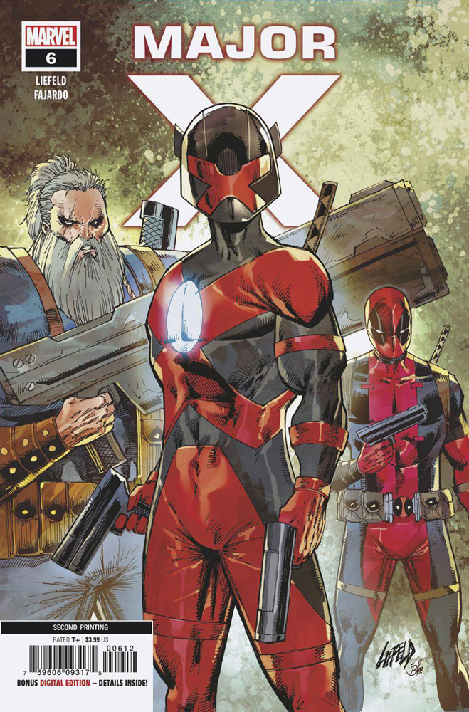 Image: Major X #6 (variant cover - 2nd printing)  [2019] - Marvel Comics