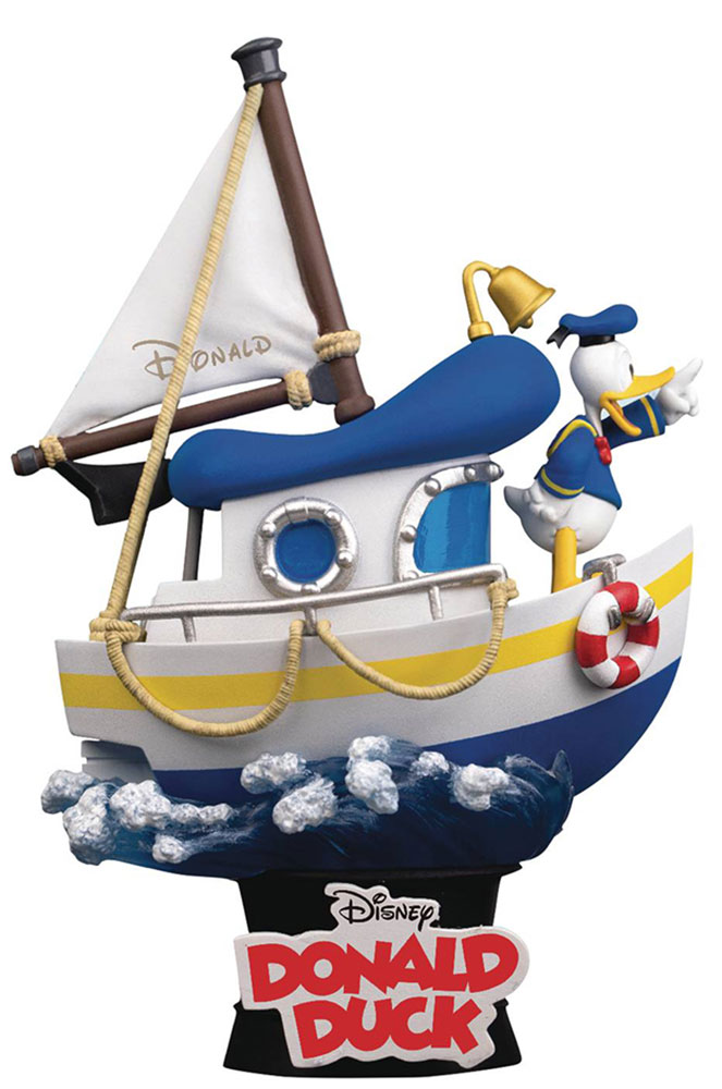 Disney Diorama Stage 029 Donald Duck s Boat Westfield Comics
