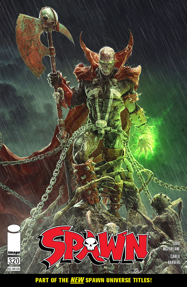 Image: Spawn #320 (cover A - Barends)  [2021] - Image Comics