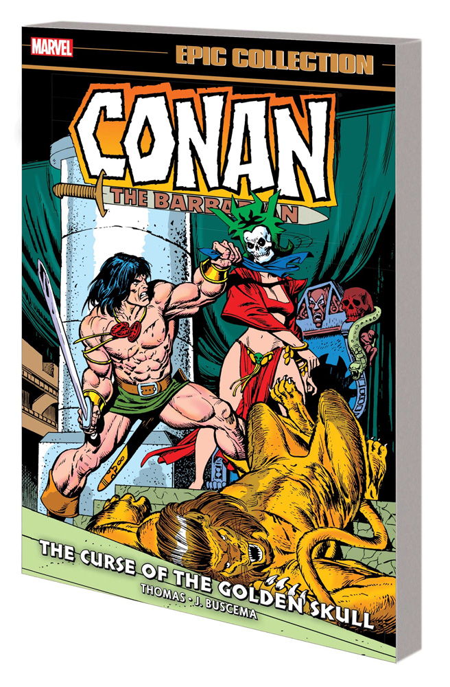 Image: Conan the Barbarian Epic Collection: The Original Marvel Years - The  Curse of the Golden Skull SC  - Marvel Comics