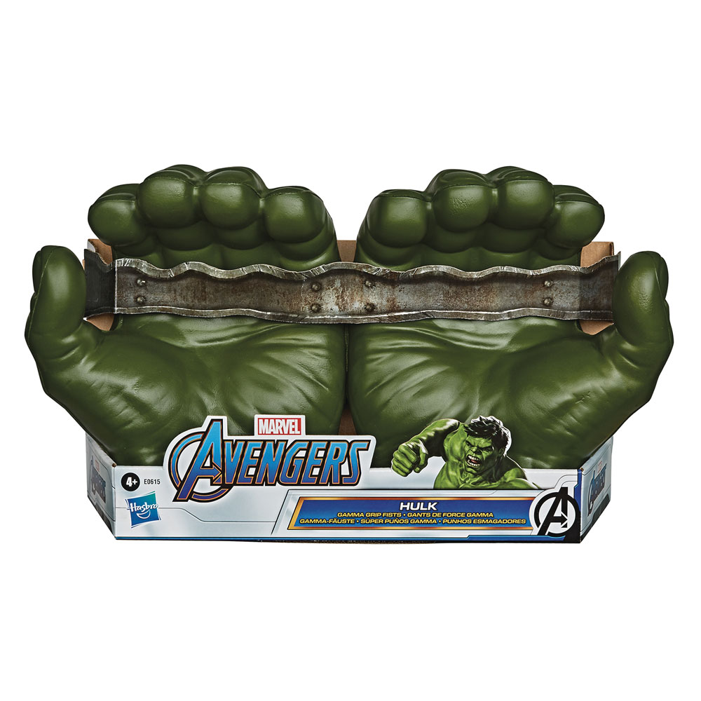 Image: Avengers Hulk Gamma Grip Fists Case  - Hasbro Toy Group