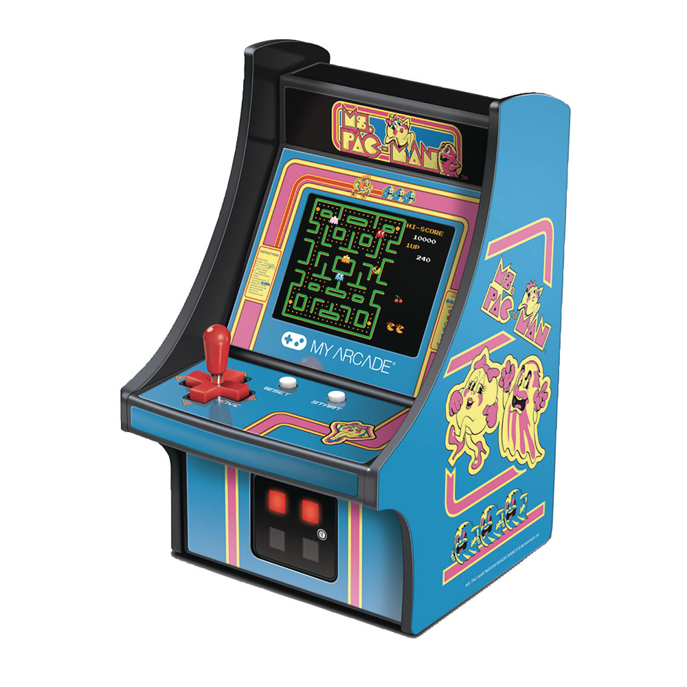 Image: Micro Arcade Player Ms. Pac-Man  (6.75-inch) - Dreamgear LLC