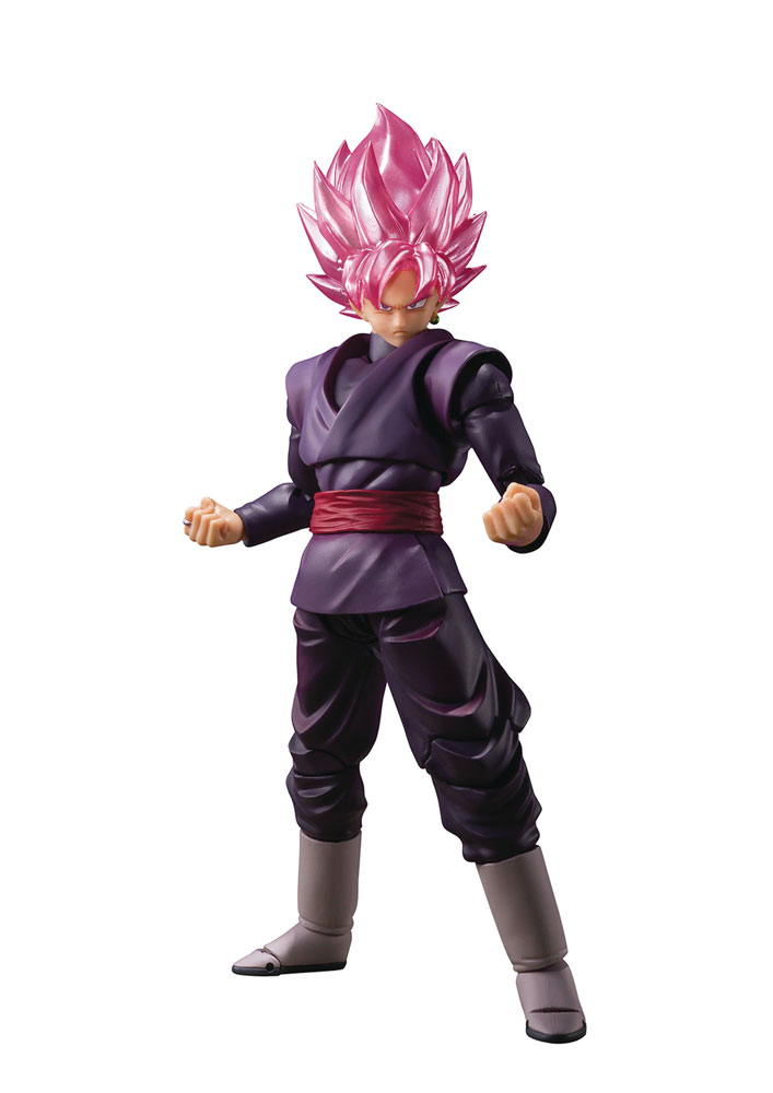 Image: DB Super Super Saiyan Rose Goku Black S.H.Figuarts Action Figure  - Tamashii Nations