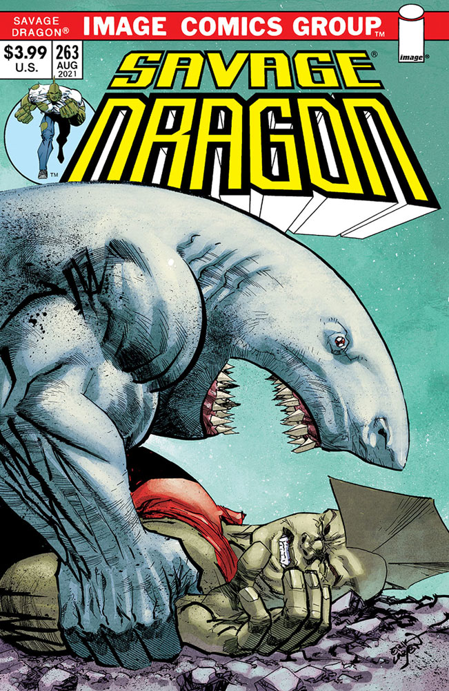 Image: Savage Dragon #263 (cover B - Retro 70S Trade Dress) - Image Comics