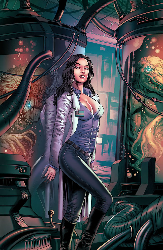 Image: Robyn Hood: The Children of Dr. Moreau #1 (cover B - Vitorino) - Zenescope Entertainment Inc