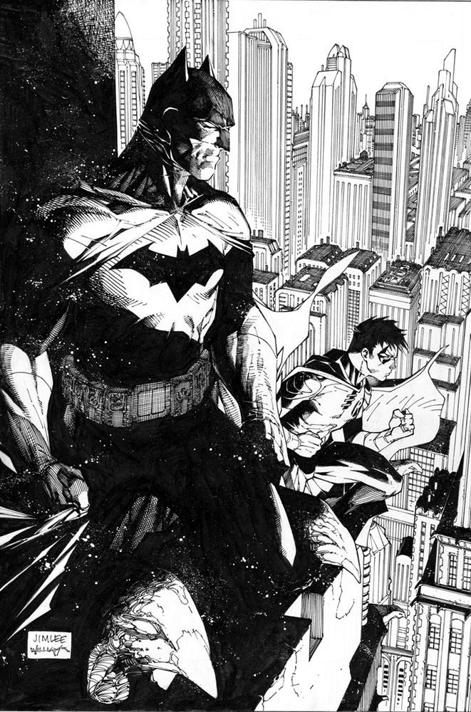 Image: Batman #125 (cover K incentive 1:500 card stock B&W - Jim Lee & Scott Williams) - DC Comics