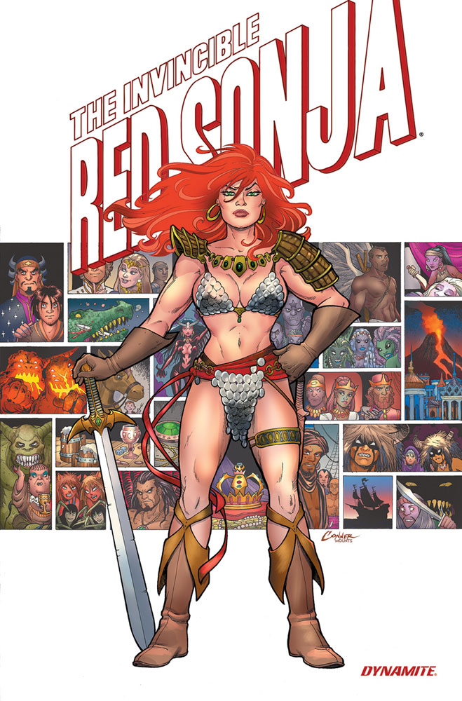 Image: Invincible Red Sonja Vol. 01 HC  - Dynamite