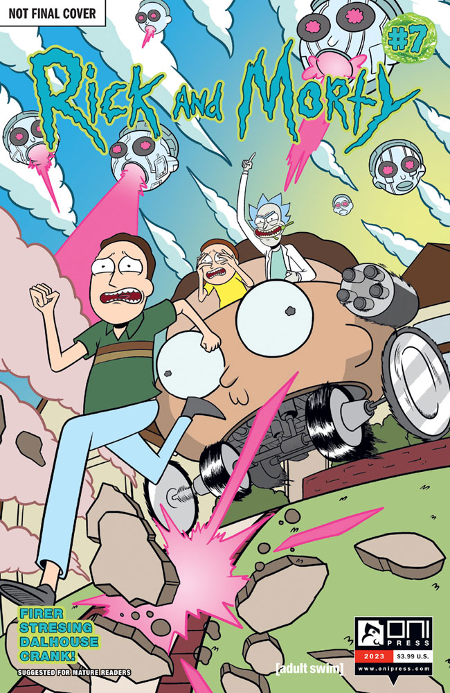 Image: Rick and Morty #7 (New Arc) (cover B - Ellerby) - Oni Press Inc.