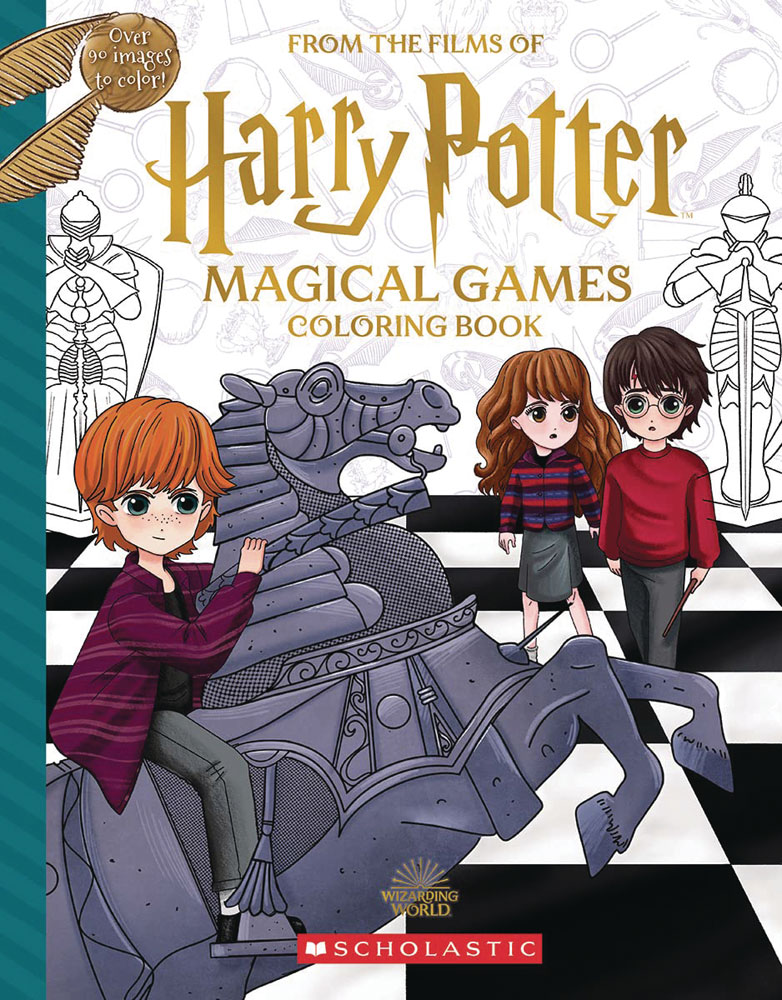 Harry Potter Magical Games Coloring Book Westfield Comics