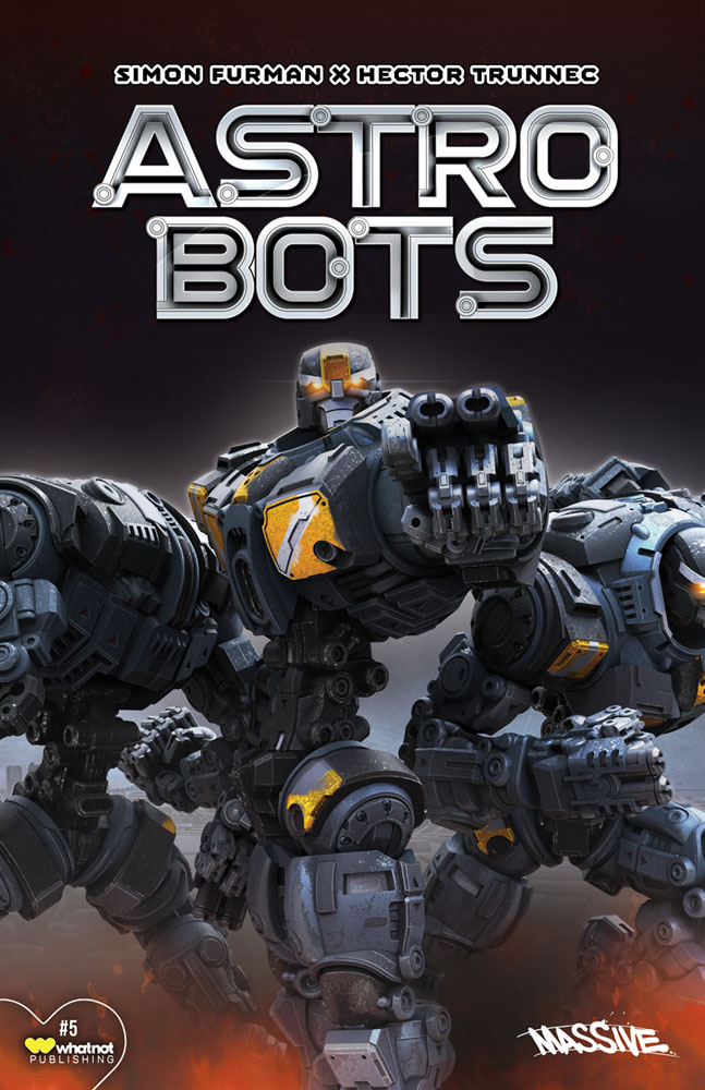 Image: Astrobots #5 (cover C Action Figure - Argus) - Whatnot Publishing