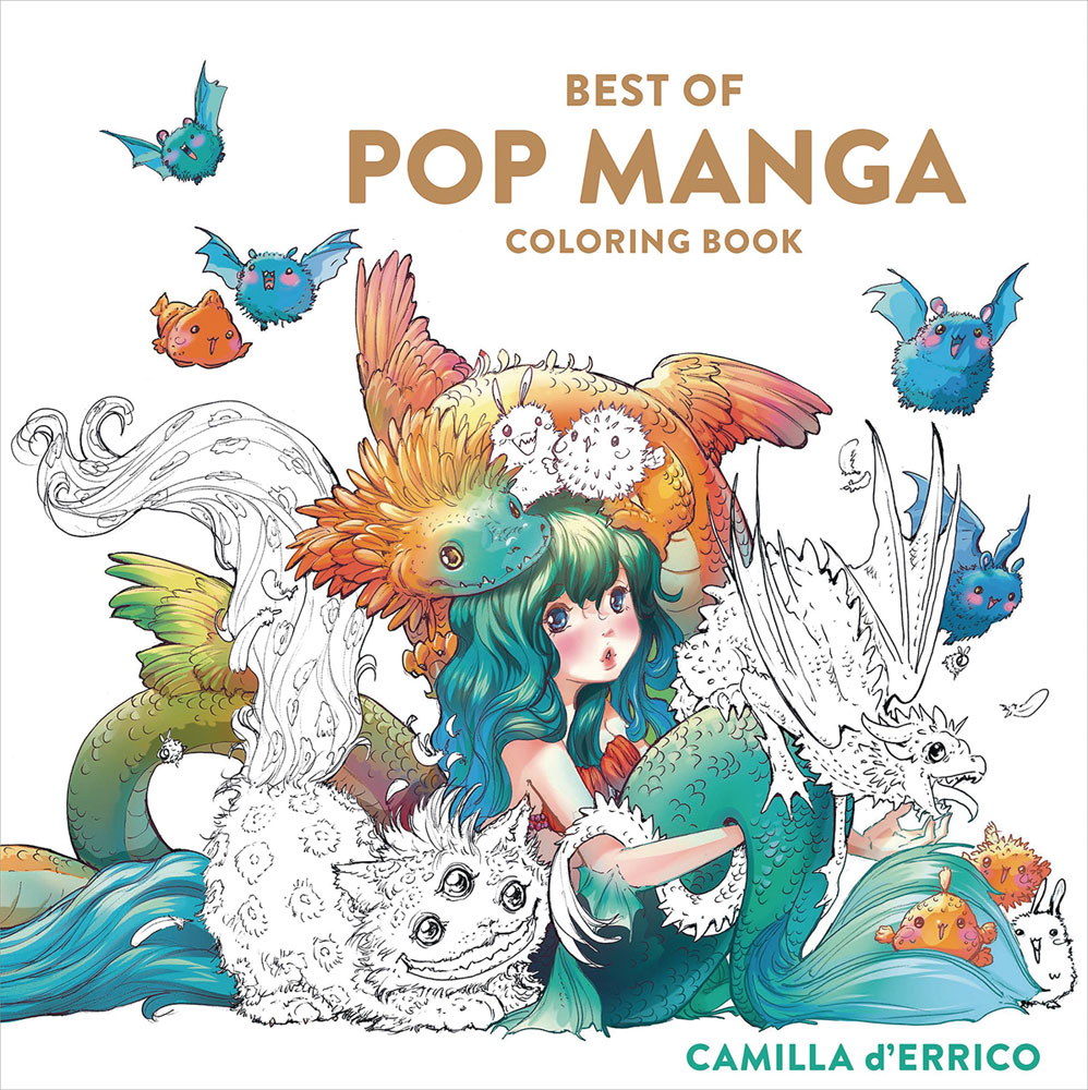 Best of Pop Manga Coloring Book Westfield Comics
