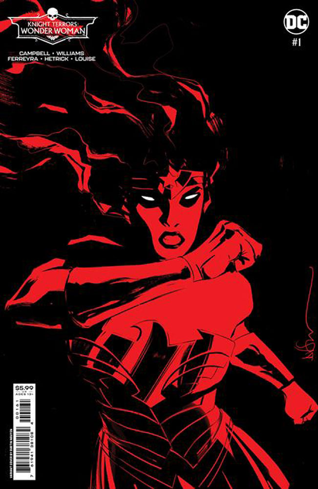 Image: Knight Terrors: Wonder Woman #1 (cover D cardstock Midnight - Dustin Nguyen) - DC Comics