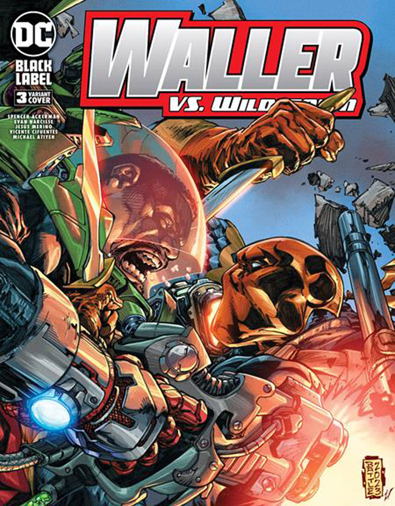 Image: Waller vs. Wildstorm #3 (cover B cardstock - Eric Battle) - DC - Black Label