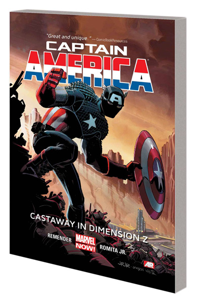 Image: Captain America Vol. 01: Castaway in Dimension Z Book 1 SC  - Marvel Comics