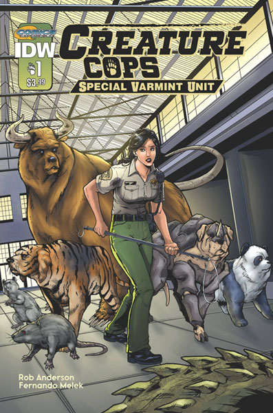 Image: Creature Cops: Special Varmint Unit #1 - IDW Publishing