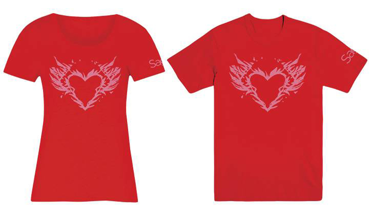 Image: Saga T-Shirt: Burning Heart Men's  (L) - Image Comics