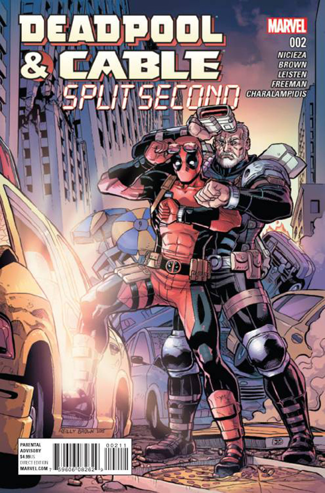 Image: Deadpool & Cable: Split Second #2 - Marvel Comics