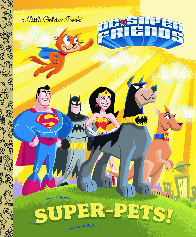 Image: DC Super Friends: Super Pets! Little Golden Book  - Random House Books For Young R