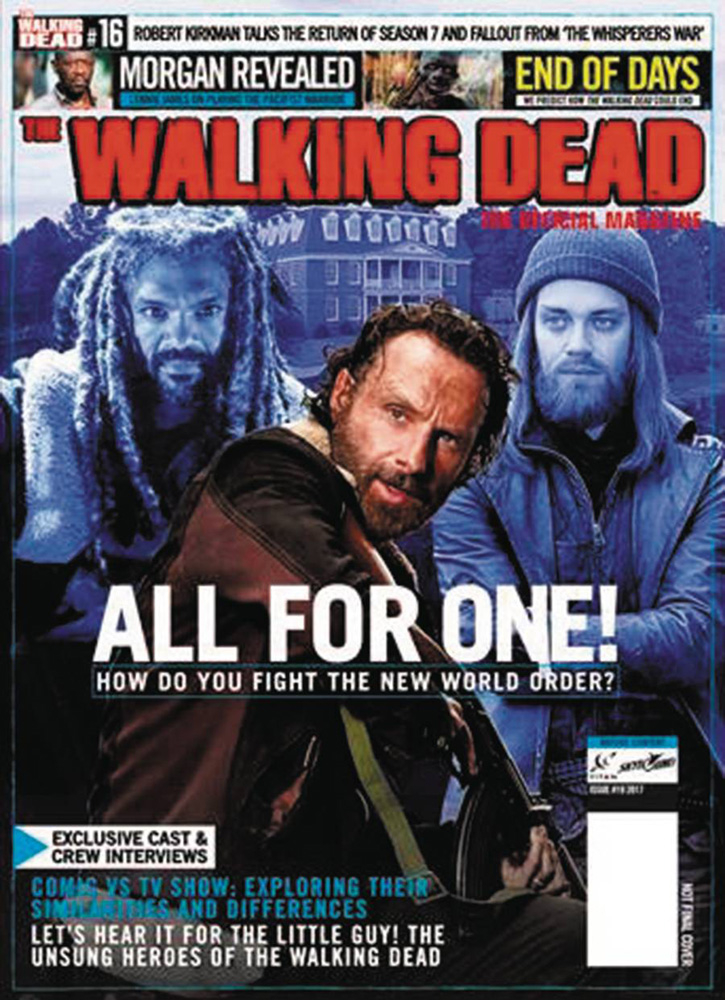 Image: Walking Dead Magazine #19 (newsstand cover) - Titan Comics