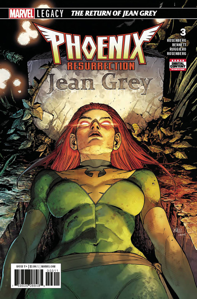 Image: Phoenix Resurrection: The Return of Jean Grey #3 (variant Connecting cover - Hugo)  [2018] - Marvel Comics
