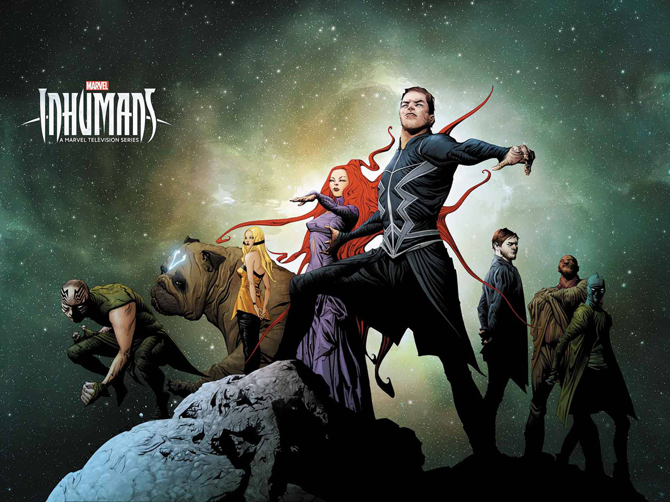 Image: Inhumans: Judgement Day #1 (Legacy) (variant Wraparound TV cover - Jae Lee)  [2018] - Marvel Comics