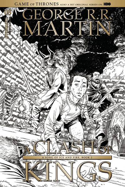 Image: George R. R. Martin's A Clash of Kings #8 (cover C incentive - Miller) (10-copy)  [2018] - Dynamite