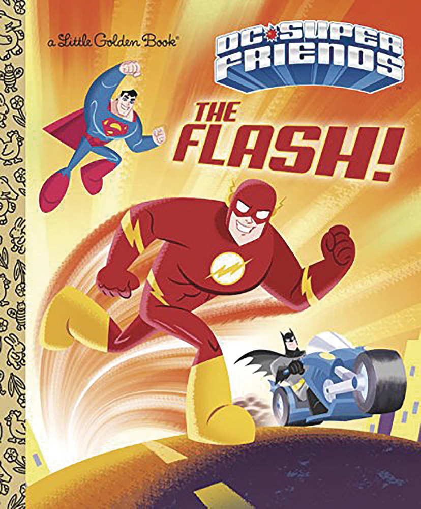 Image: DC Super Friends Little Golden Book: The Flash! HC  - Random House Books For Young R